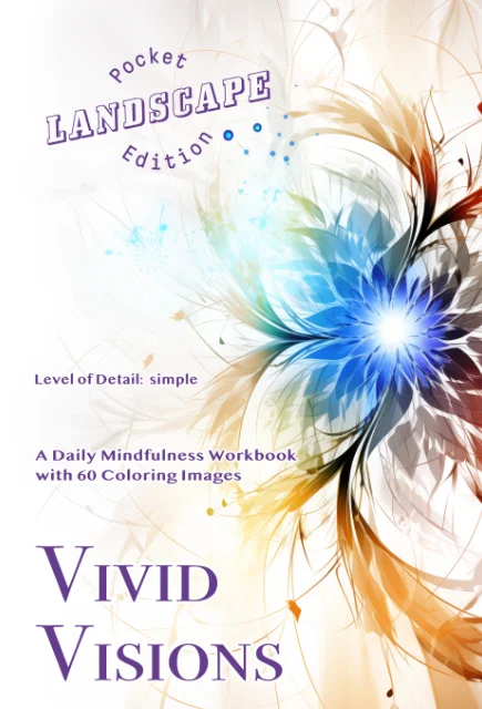 Cover of Vivid Visions, Landscape, Pocket, Landscapes version, Pocket edition