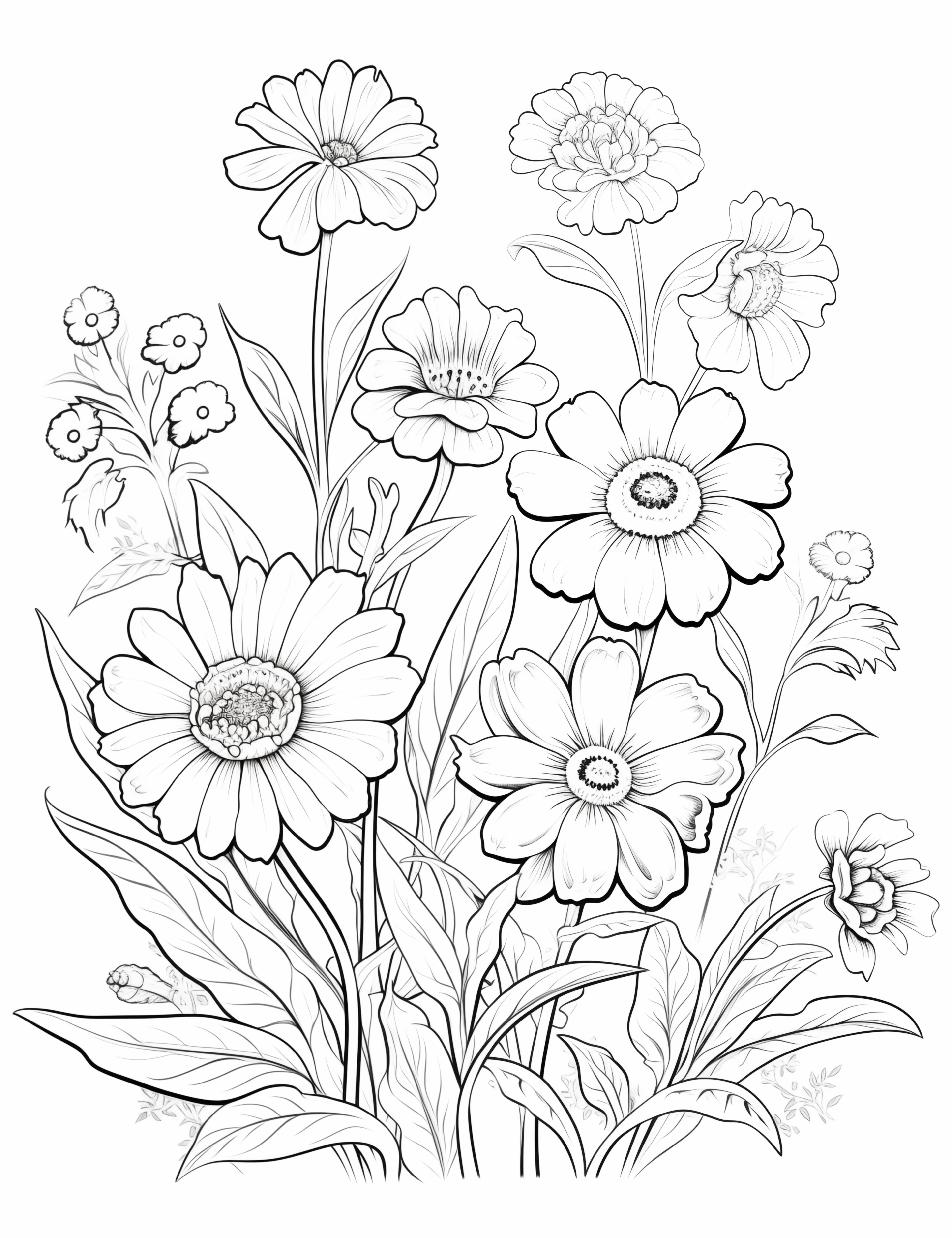Example page of 2 VIVID VISIONS, Flowers