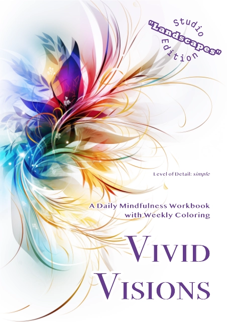 Cover of Vivid Visions, Landscape, Studio, Landscapes version, Studio edition